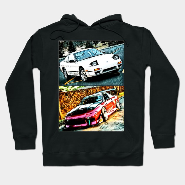 Nissan 240SX S13 Hoodie by d1a2n3i4l5